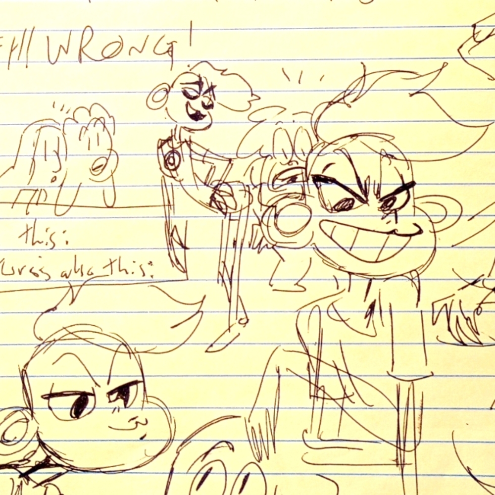 SU "Amethyst-Lars" 'Crack The Whip" Production Art & Writing - Raven Molisee